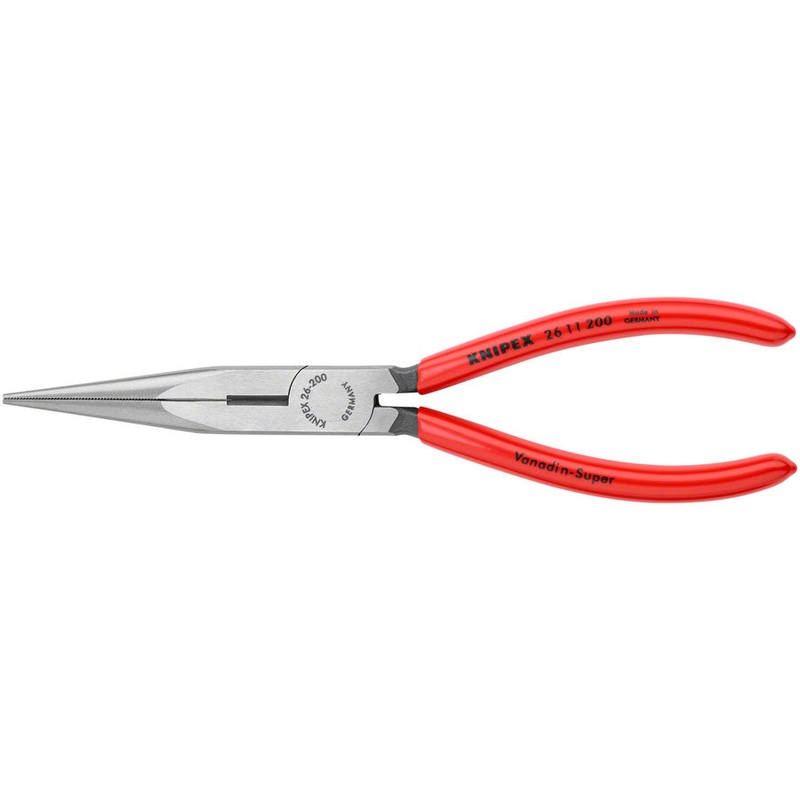 Knipex Long Nose Pliers with Cutter – 8″
