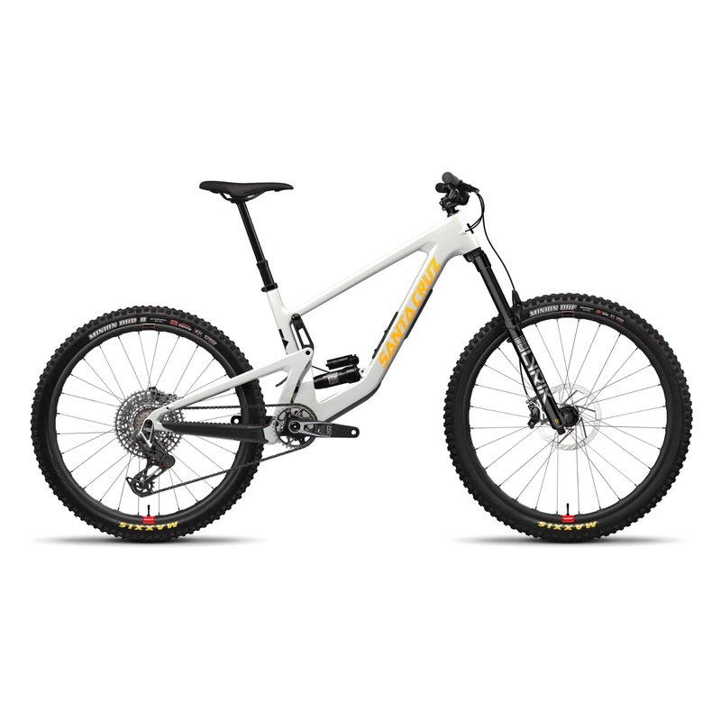 Santa Cruz Bronson CC MX – X0 AXS Reserve – Gloss Chalk White – 2024 Gloss Chalk White Large