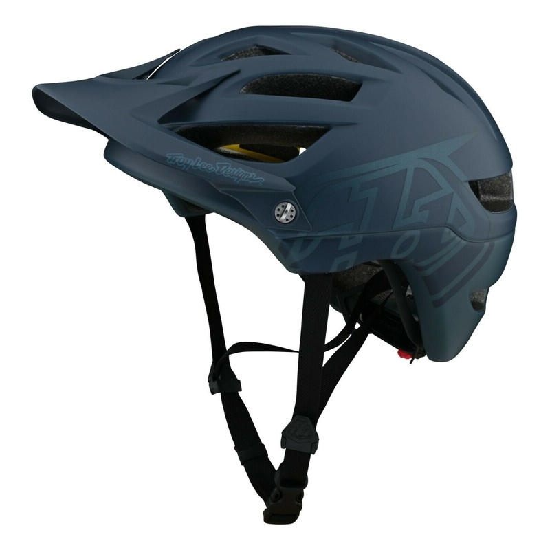 Troy Lee Designs A1 MIPS MTB Helmet – Classic – Slate Blue – 2022 Slate Blue X-Small