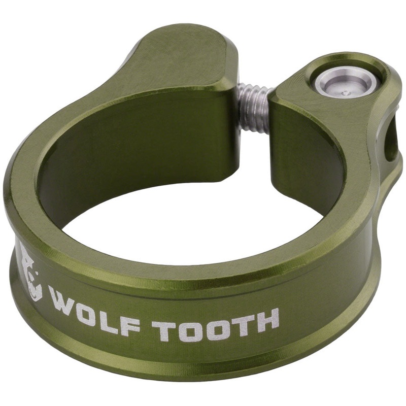 Wolf Tooth Seatpost Clamp – 31.8mm Olive