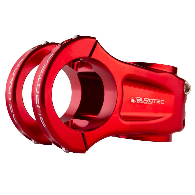 Burgtec Enduro MK3 Stem (35.0) 0d x 50mm – Race Red