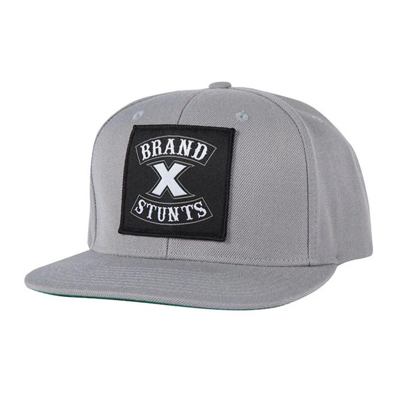 Fasthouse Brand X Crew Hat – Gray Gray