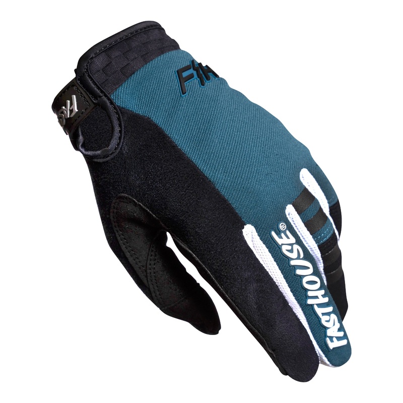 Fasthouse Speed Style Ridgeline MTB Glove – Youth – Indigo-Black Indigo – Black Small