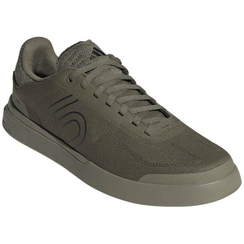 Five Ten Sleuth Deluxe Canvas Flat Shoes – Men’s, Focus Olive/Core Black/Orbit Green, 9.5