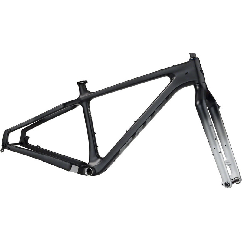 Salsa Beargrease Carbon Fat Bike Frameset – 27.5″ Carbon Black Large