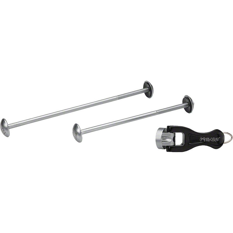 Secure Bicycle Lockset Kits | Premium Quick-Release Skewer & Seatpost Locks with Multi-Combo Keys for Urban Cycling & Commuters 2-Pack