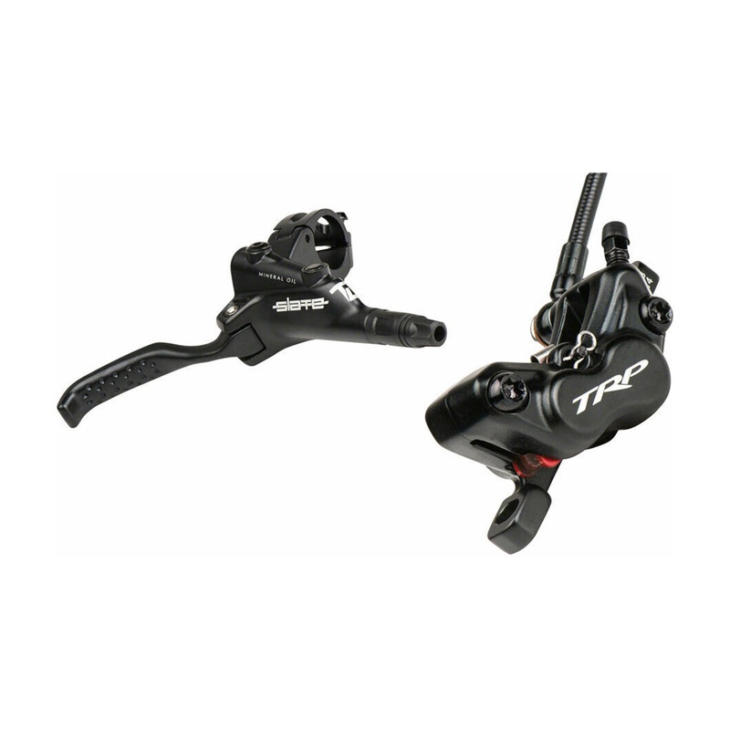 TRP Slate MTB Disc Brake with Aaron Gwin Alloy Lever Blade – Front – Black Black