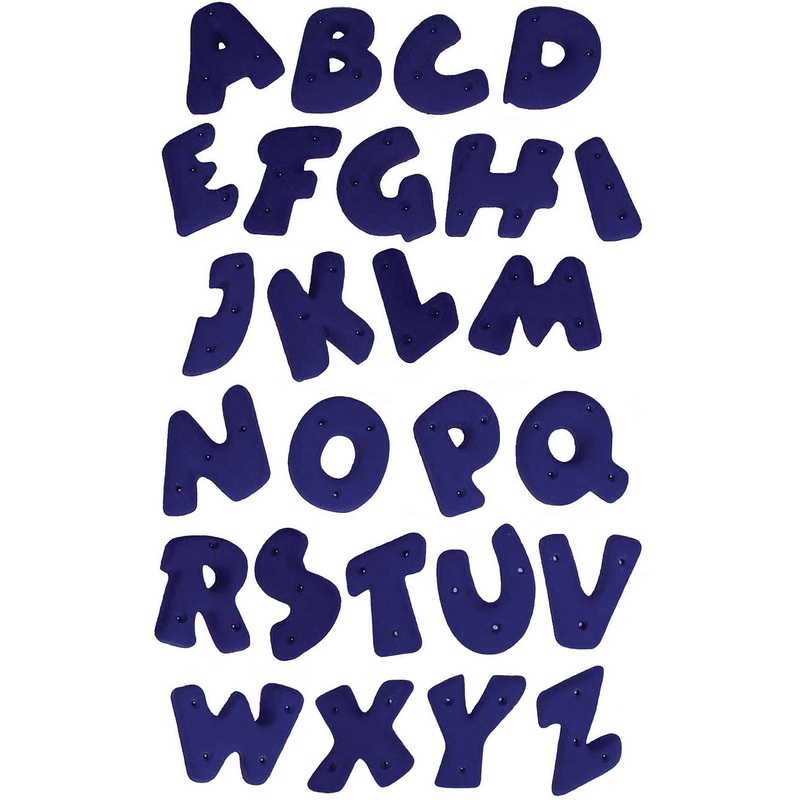 Enhance Climbing Walls with Groperz Alphabet Easymount Holds & Accessories Set | Durable, Lightweight, Easy-Mount, Educational, and Innovative Climbing Components A Z