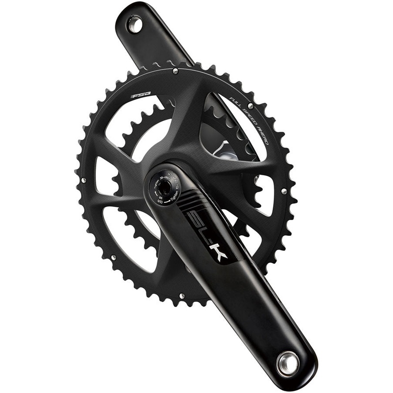 Full Speed Ahead SL-K 2x Modular Carbon Crankset – 172.5mm, For Shimano HG+ 12-Speed, 53/39t, DM/90 BCD, 30mm 386EVO