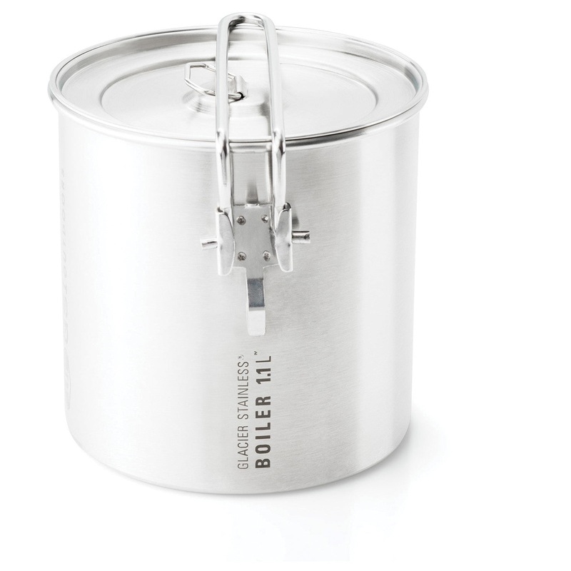 GSI Glacier Stainless Steel 1.1L Boiler – Durable and Efficient Camping Essential
