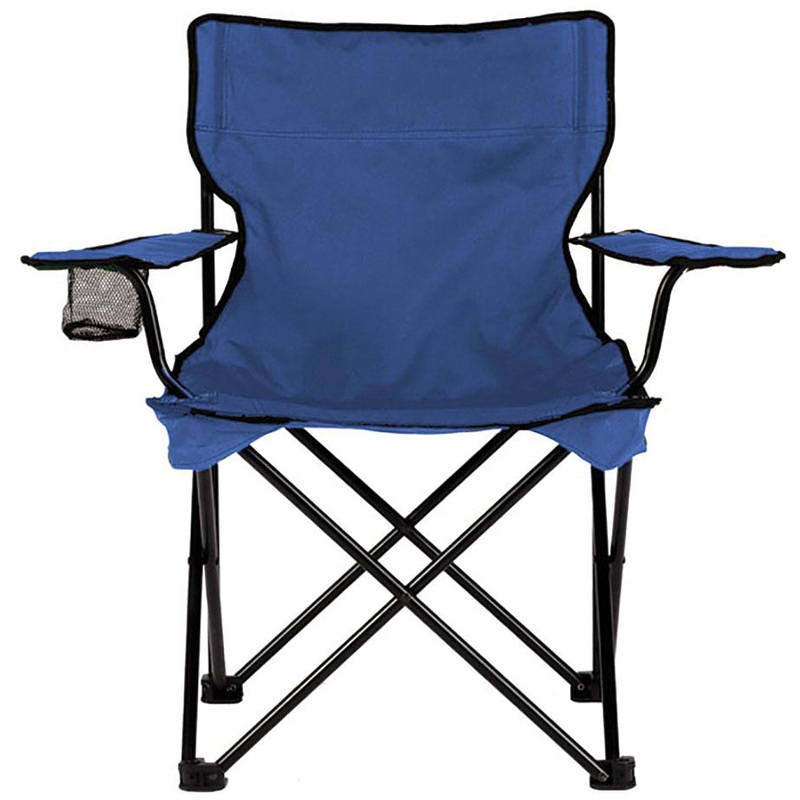 Lightweight, Portable Travel Chairs with Durable 600D Polyester, Steel Frames & 900 lb Capacity  Perfect for Camping, Events, and Outdoor Use BLUE