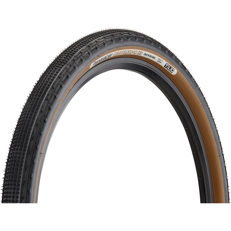 Panaracer Gravelking SK 26″ Folding Gravel Tire – Black-Brown Black – Brown 2.1″