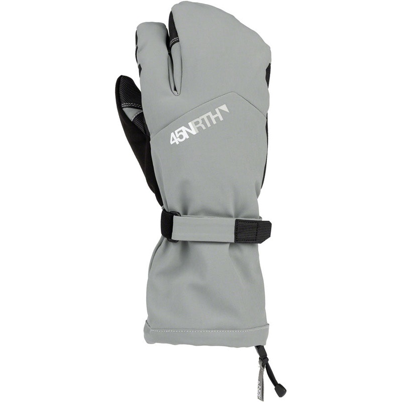 45NRTH 2024 Sturmfist 3 Gloves – Glacial Grey Lobster Style X-Small