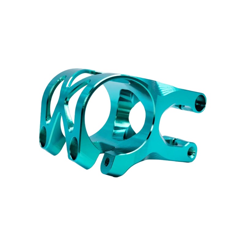 5DEV 2 Bolt Titanium Stem, 35mm Clamp, Teal 32