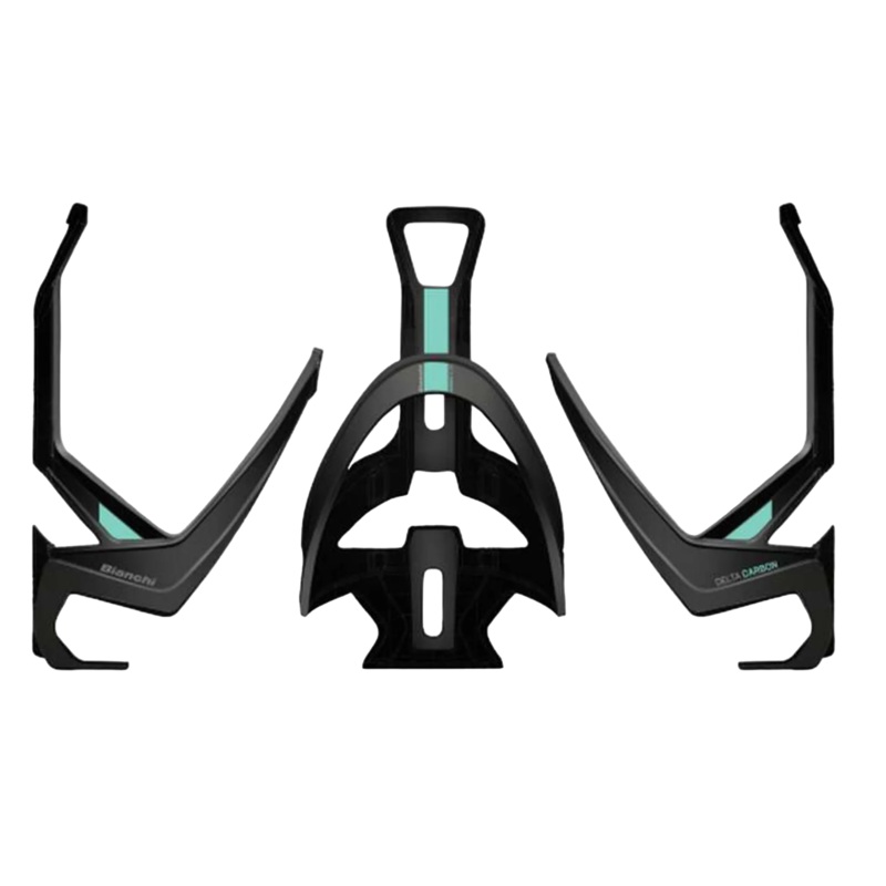 Bianchi Delta Carbon Road Bottle Cage – Black Black