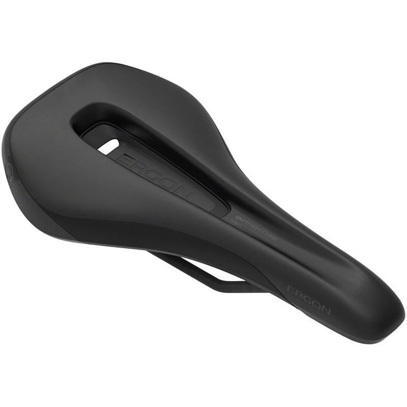 Ergon SM Enduro Comp Saddle – Stealth, Mens, Small/Medium