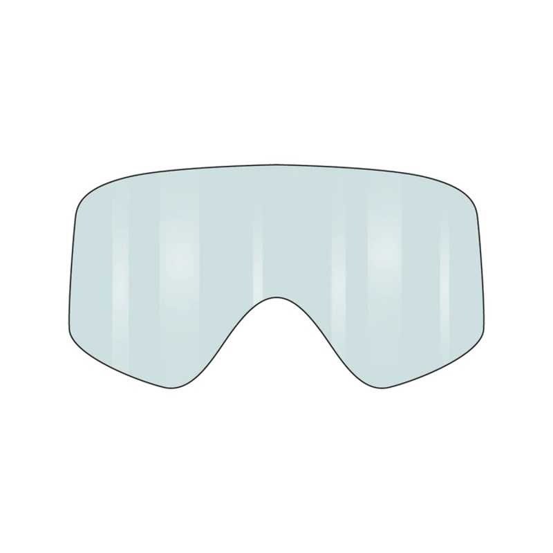 Fasthouse VonZipper Porkchop Spare Injected Goggle Lens – Clear Clear