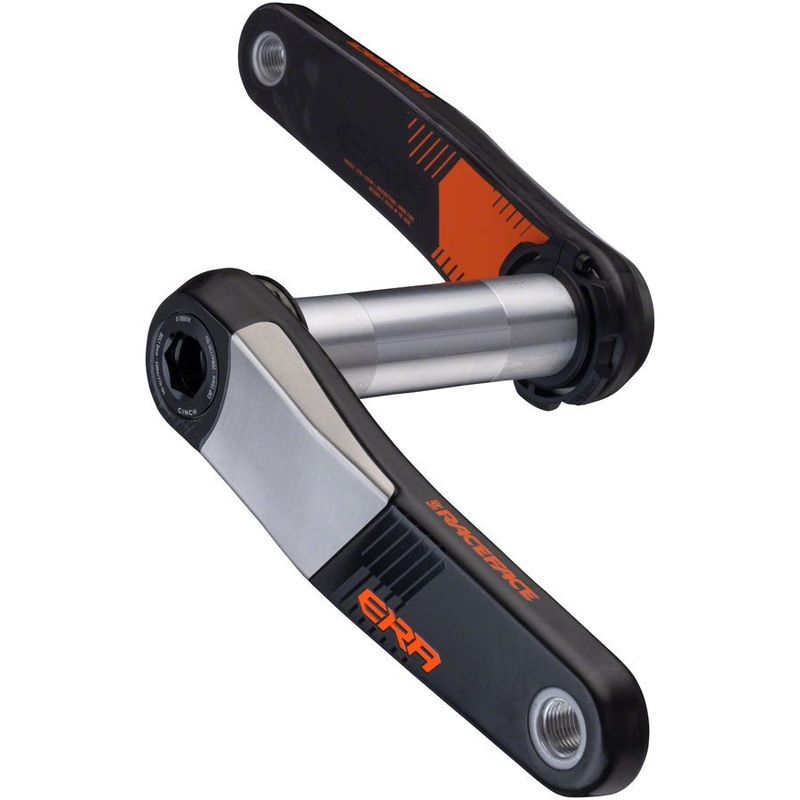 RaceFace ERA Carbon Crankset – 175mm Length – CINCH Interface – 136mm Spindle – Orange