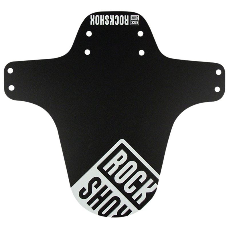 RockShox MTB Fork Fender Black with White Print