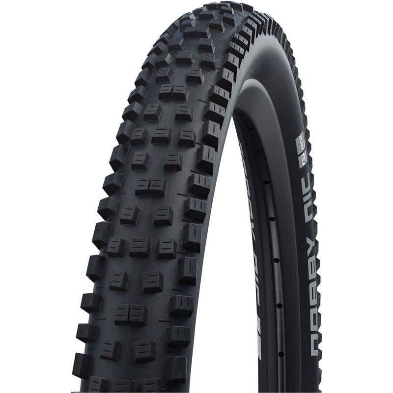 Schwalbe Nobby Nic Tire – 26 x 2.25 Tubeless Folding BLK Performance Line TwinSkin Addix