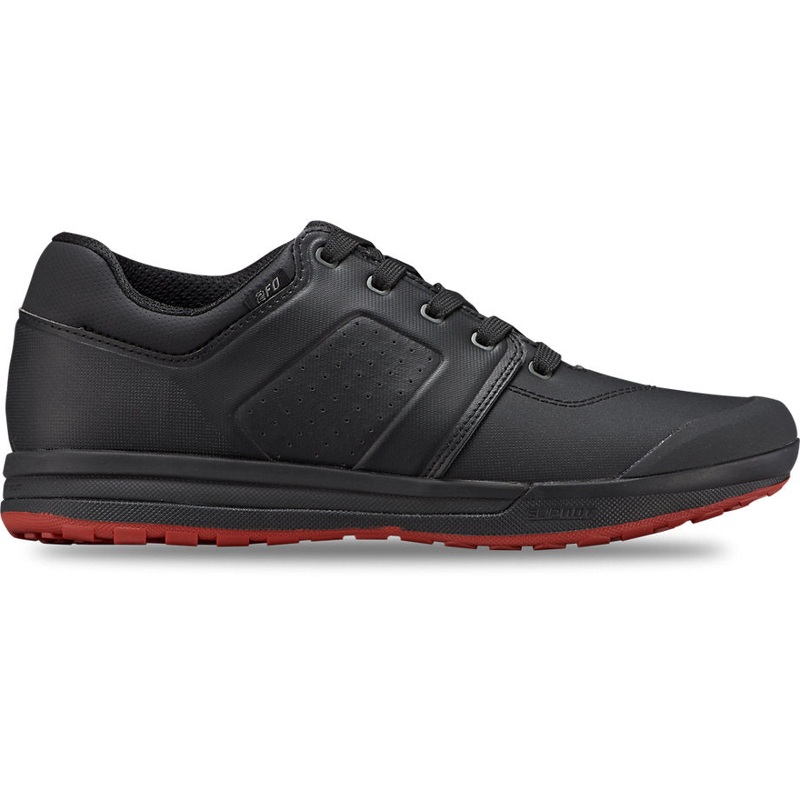 Specialized 2FO DH Clip Clipless Mtb Shoe Black/Redwood Size 10 US, 43.5 EU