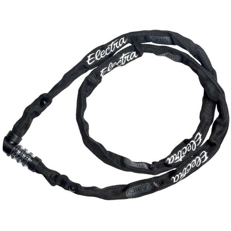 Electra ABUS Chain Combo Lock – Black Black 110cm