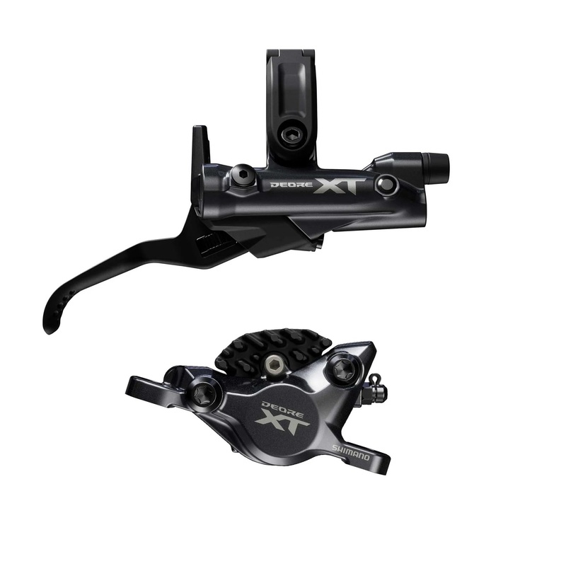 Shimano XT M8200 2-Piston MTB Disc Brake – Front Black Left Hand – 1000mm