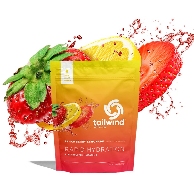 Tailwind Rapid Hydration Strawberry Lemonade – 25 Serving Bag