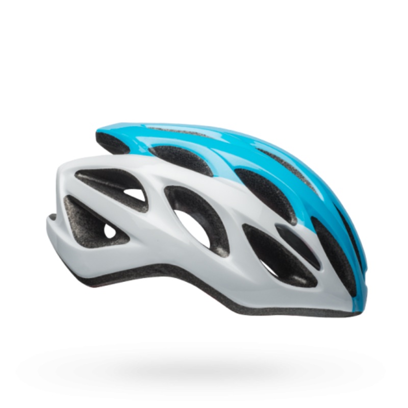 Bell Tempo Road Helmet – Womens – Virago Matt-Gloss Blue-Raspberry-White Virago Matt – Gloss Blue – Raspberry – White Universal Womens Fit – 50-57cm