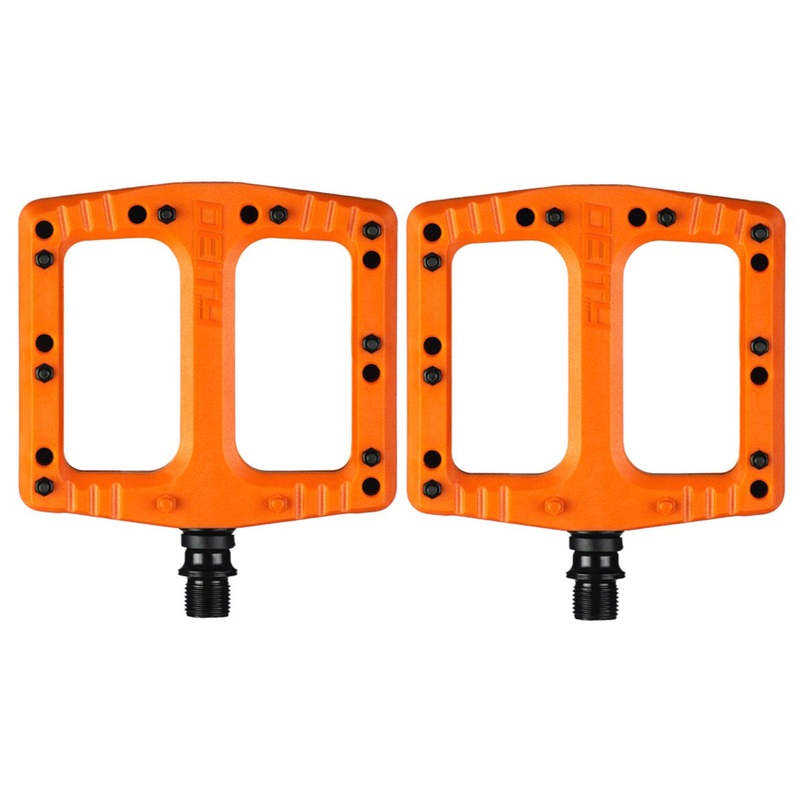 Deity Components Deftrap Platform Pedals – Orange Orange