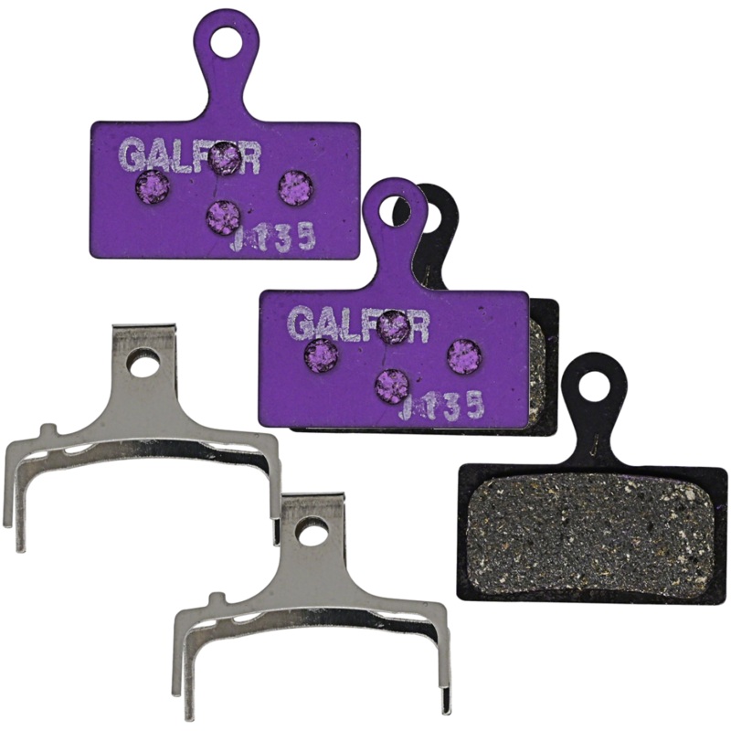 Galfer Shimano XTR/XT Disc Brake Pads Semi-Metallic eBike Compatible, Long-Lasting Performance, Pack of 2