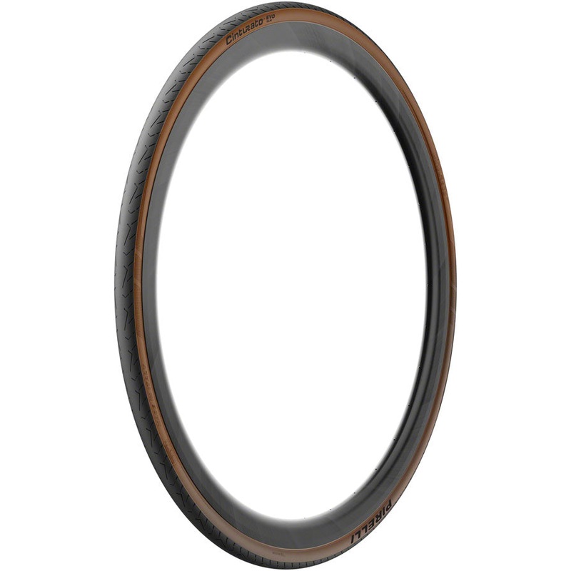 Pirelli Cinturato EVO TLR Tire – 700 x 32 Tubeless Folding Classic Tan TechWall+Road SmartEvo AS
