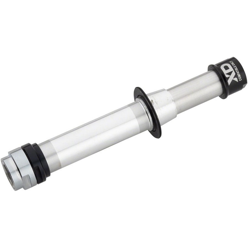 SRAM MTH 746 Complete Rear Axle Assembly Kit – Axle, Threaded Lock Nuts, End Caps – 135mm/142mm – for SRAM XD Driver Body