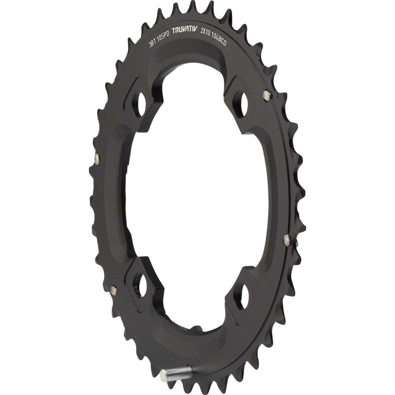 SRAM/Truvativ X0 and X9 Chainring 38T 104 BCD 10-Speed GXP Aluminum Black