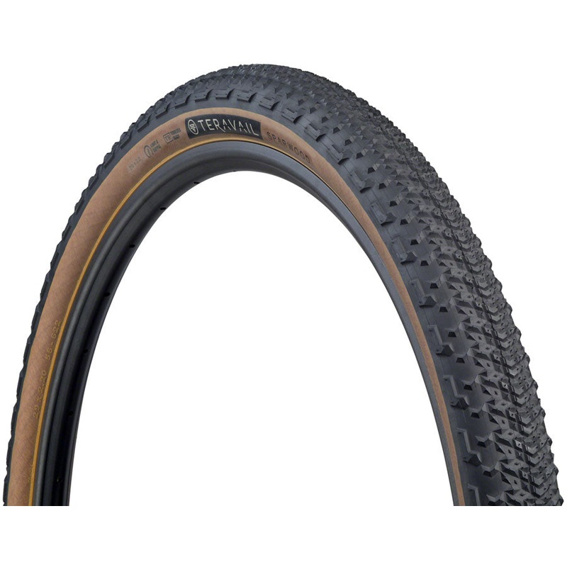 Teravail Sparwood Tire – 29 x 2.2 Tubeless Folding Tan Light and Supple