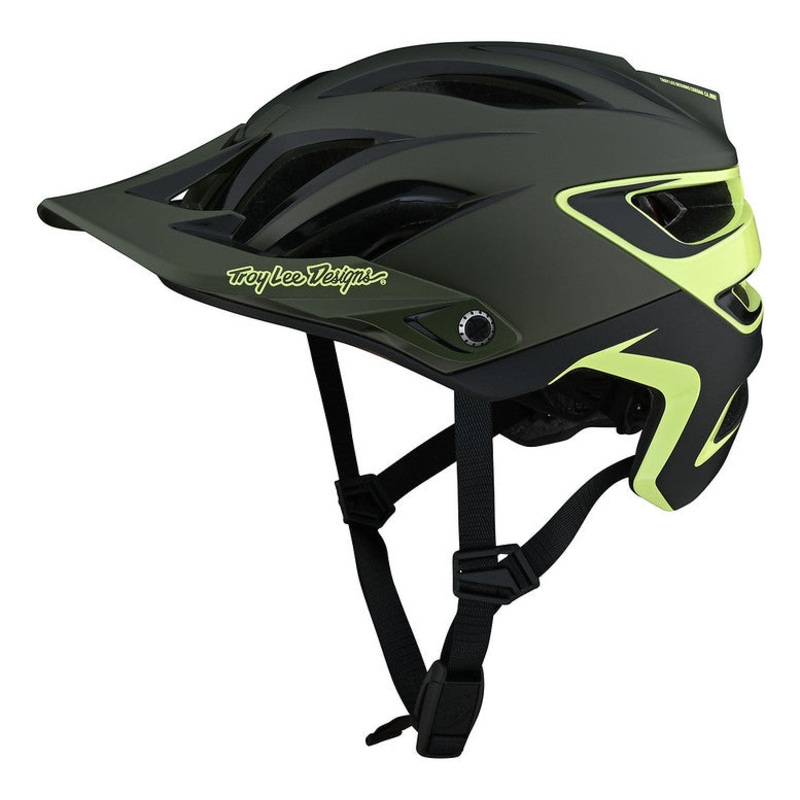 Troy Lee Designs A3 MIPS MTB Helmet – Uno Glass Green Glass Green X-Small/Small