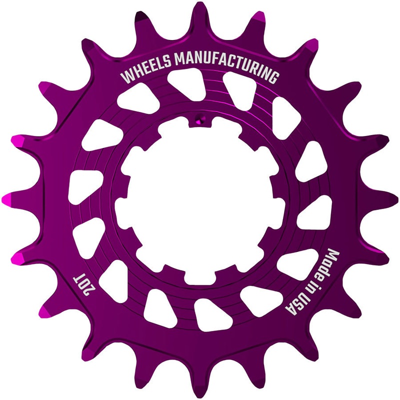 Wheels Manufacturing SOLO HG Cog – 20t, Fits SOLO-HG Kits, Purple