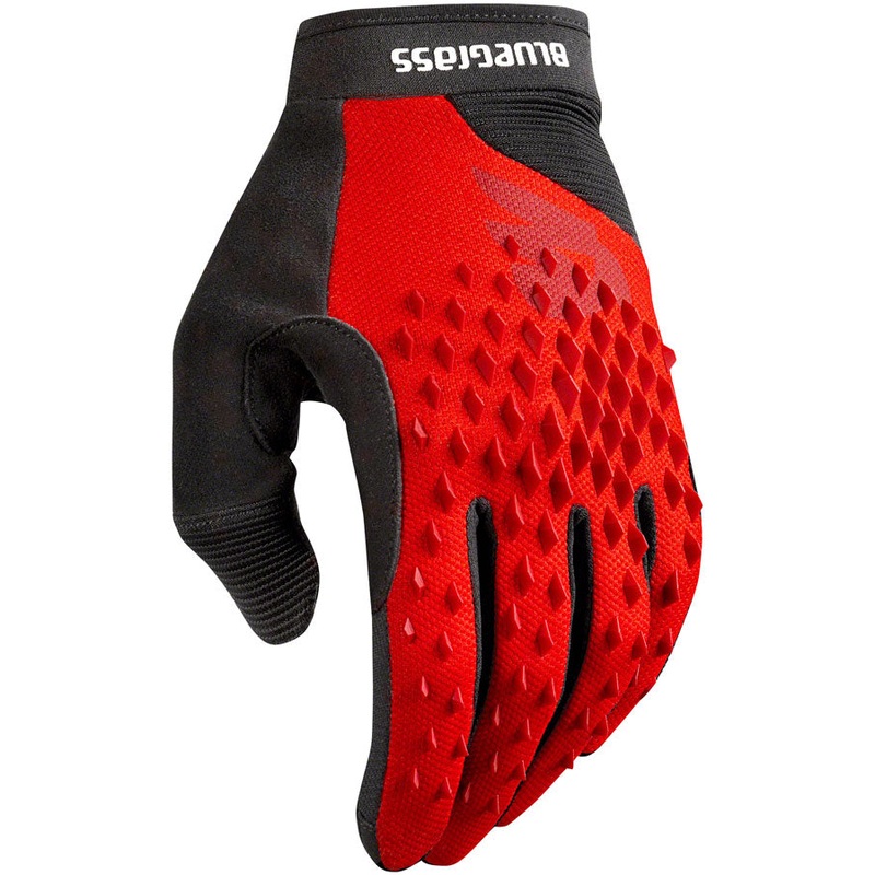 Bluegrass Prizma 3D Gloves – Red Full Finger X-Large