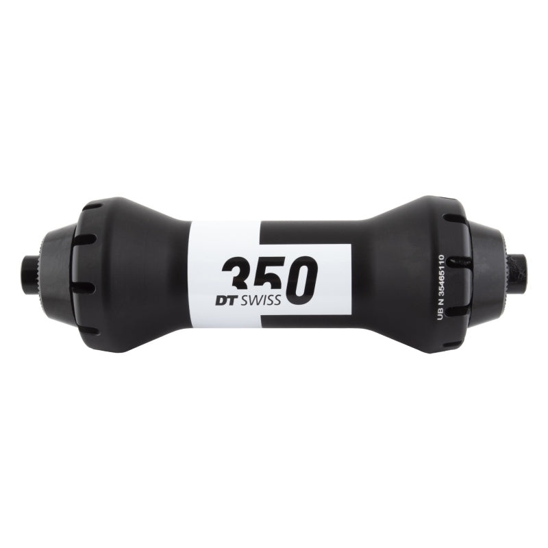 DT Swiss 350 Front Hub – QR x 100mm Rim Brake Black 20H Straight Pull