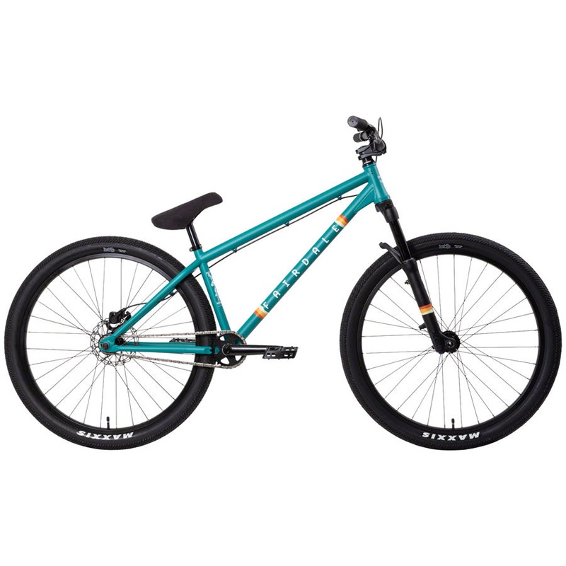 Fairdale Hareraiser 26 ” Dirt Jump Bike – Matte Billiard Green, Medium/Large