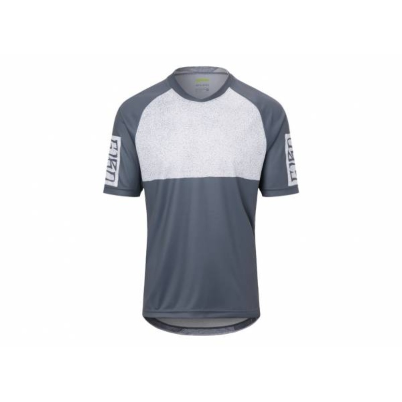 Giro Roust Short Sleeve MTB Jersey – Portaro Gray Breakdown Portaro Gray Breakdown Small