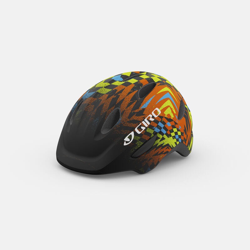 Giro Scamp MIPS Child Helmet – Matt Black-Check Fade Matt Black – Check Fade X-Small