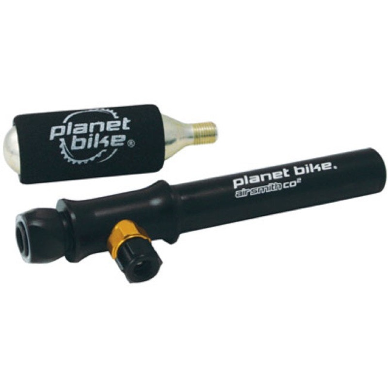Planet bike Air Smith CO2 Inflator Black Threaded