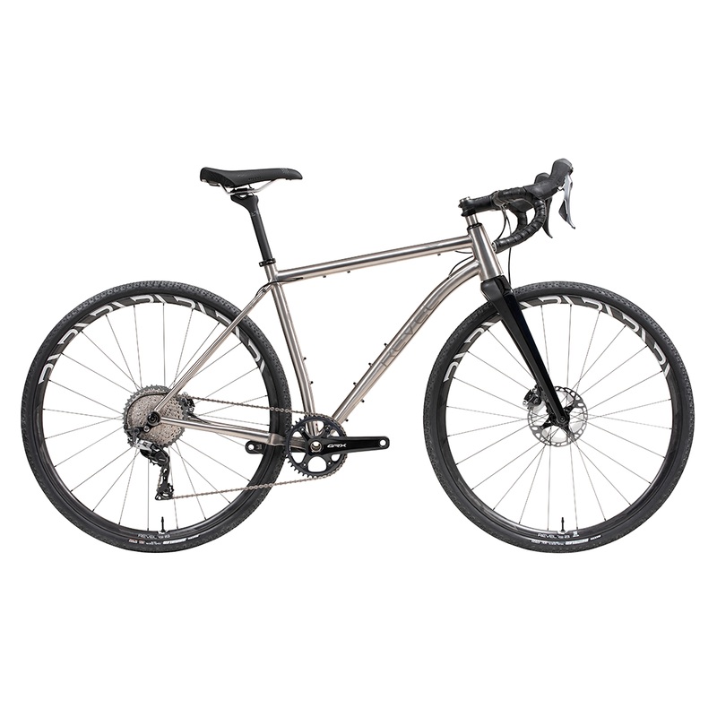 Revel R+ V4 Complete, SRAM Rival AXS, Raw Titanium Small