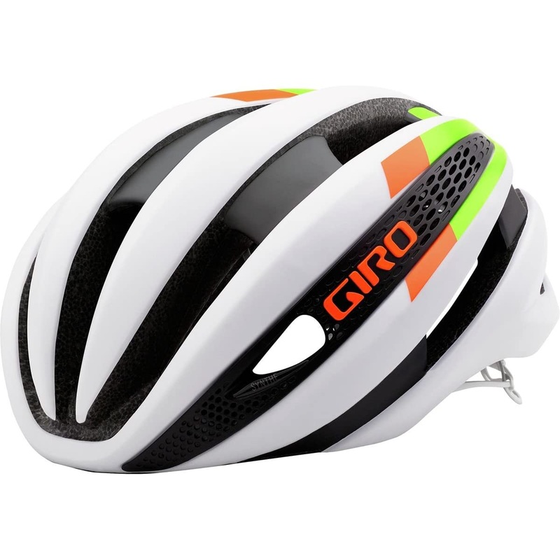 Giro Synthe MIPS Road Helmet – Matt White-Lime Matt White – Lime Small