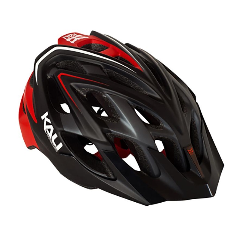 Kali Chakra Plus MTB Helmet – Matt Black-Sonic Red Matt Black – Sonic Red X-Small/Small