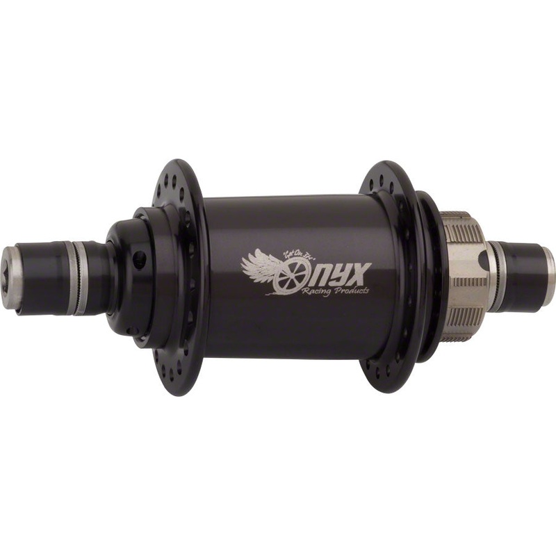 Onyx BMX Pro Rear Hub – 3/8″ 10 x 110mm Black 28H