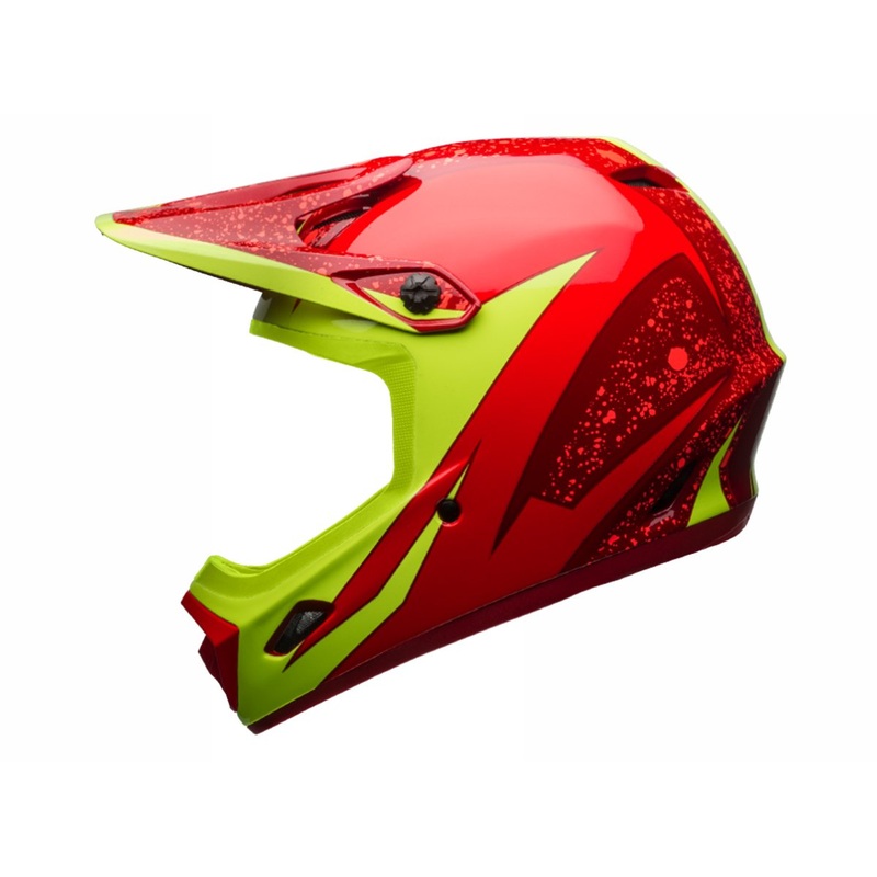Bell Transfer 9 Full Face Helmet – Red-Marsala-Retina Sear Red – Marsala – Retina Sear Small