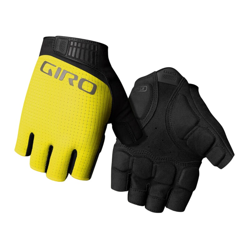 Giro Bravo II Gel Road Cycling Glove – Highlight Yellow Highlight Yellow Small