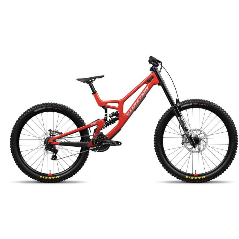 Santa Cruz V10 CC MX – DH S Kit – Gloss Red – 2024 Gloss Red Small
